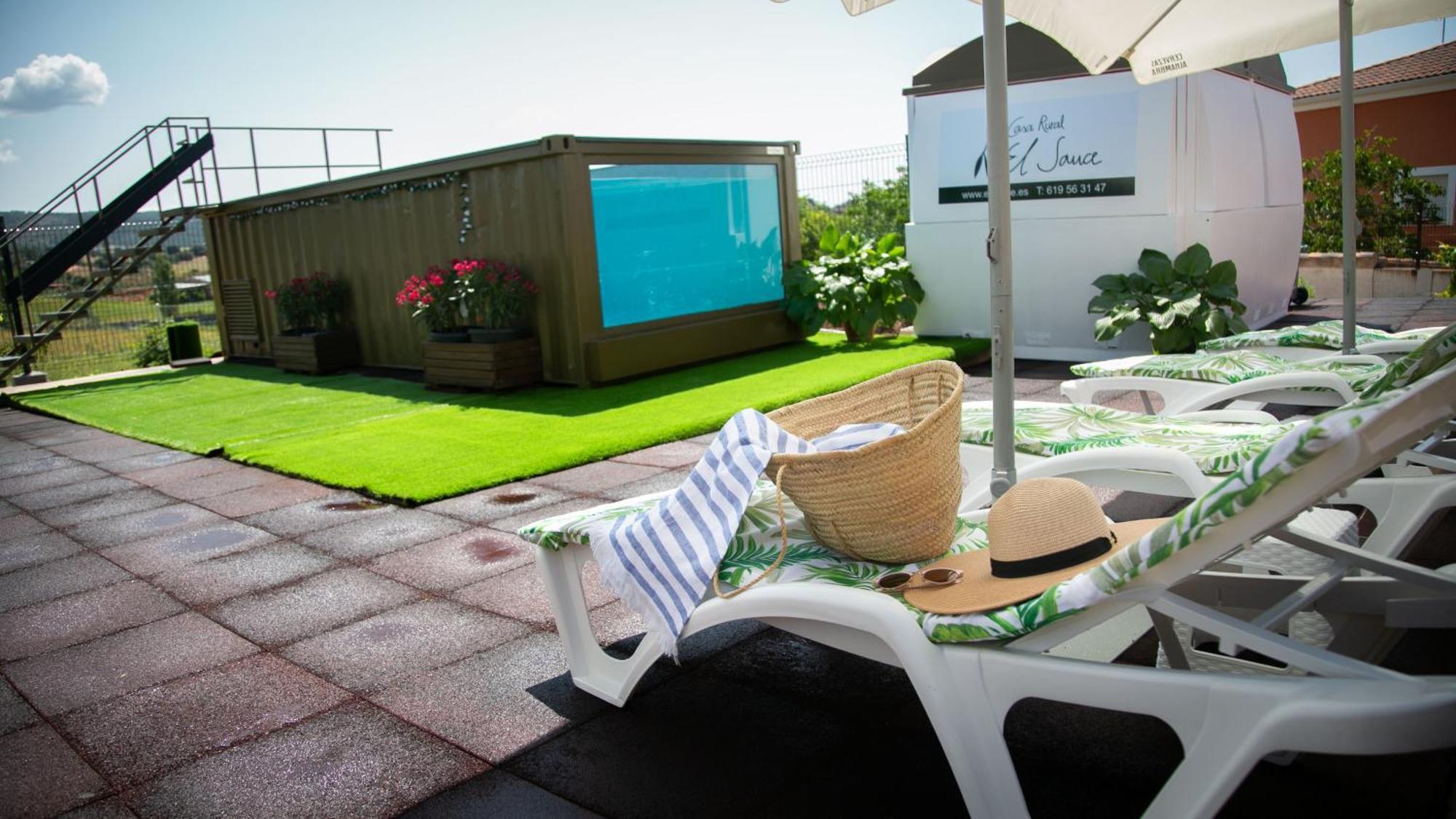Apartamento 3, 6 Pax Casa Rural El Sauce A 2 Km De Cuenca Nohales エクステリア 写真